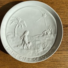 1976 FRANKOMA Christmas Plate 
