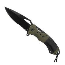 Ranger Line Tactical Assist-Open Folding Knife, OD Green 8