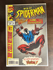 Marvel Comics Web of Spider-Man #118 1994 Spider-Man Venom Direct Edition picture