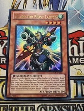Yugioh Gladiator Beast Lanista Ultra Rare - LCGX-EN252 Unlimited - English picture