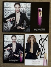 3x Yves Saint Laurent YSL Elle Perfume Ads Magazine Clippings picture