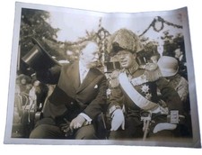 1926 William Howard Taft & Crown Prince Gustaf Adolf Sweden P&A Press Photo  picture