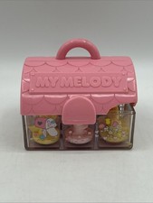 VTG My Melody Bunny & Friends Sanrio Mini Rubber Stamp Set Japan 1976 READ picture