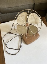 Vintage SuperLectric Fan: Model 803 Beautiful Brown Oscillating working picture