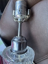 Genuine Waterford Lismore Diamond Fine Cut Crystal Table Lamp - Truly Brilliant picture