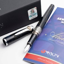 Marlen Aliante Slim Fountain Pen - Official Aeronautical Product *NEW* picture