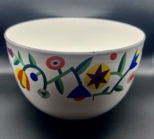 VTG Arabia Finel Finland Kaj Franck Geometric Aztec Flowers Floral Enamel Bowl picture