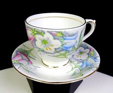 Bell China England Porcelain #4508 Multicolor Floral 2 5/8
