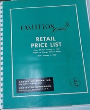 Castleton China Dealer Archive Lot – Price Lists 1957/1962, Letters, Rosenthal  picture