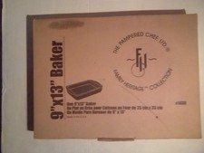 Pampered Chef 9x13 Stoneware Baker Family Heritage Collection 1430 USA NIB picture