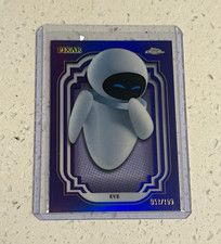Topps 2024 Topps Chrome Disney Pixar WALL-E EVE Numbered 51/199 picture
