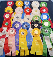 25 HORSE SHOW RIBBONS AWARDS FROM WISCONSIN picture