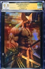 Bushido Claw Artbook #1 Victor Garduno LE 67 Holofoil CGC 9.9 Signed Autographed picture