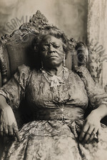 Victorian Era Vintage 1890s Photo of African American Woman 01 Wearing Dress picture