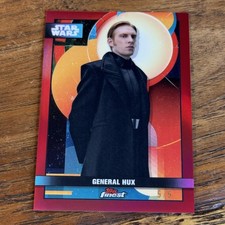 General Hux 2025 Topps Star Wars Smugglers Outpost Finest RED 5/5 Refractor F-46 picture