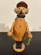1995 Herz-Wine Maker Hand Made Wood Smoker 7” picture