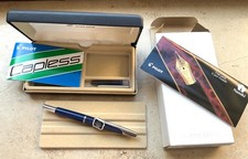 ***CLEARANCE***  Vintage PILOT Capless  pen, blue faccetted, B nib picture