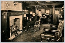 1925 San Francisco,CA Dollar Steamship Line-President Liners Interior Postcard picture