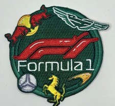 F1 Ultimate LOGO PATCH  Mercedes Ferrari FORMULA ONE RACING Iron on PATCH 3.5” picture