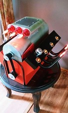 Vintage Hemi Engine Mopar Custom Folk Art Mail Box Lighted Display HUGE (VIDEO) picture