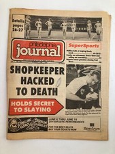 Philadelphia Journal Tabloid June 1 1978 Vol 1 #152 SPCA Handler Donald Cole picture