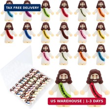 40 Pcs Mini Jesus Figurines in Bulk, Little Jesus Loves You Figures to Hide Tiny picture