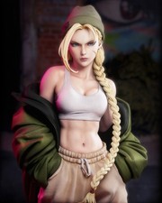 Cammy Street Fighter 1/6 Scale Resin Model Kit - Unpainted DIY Figure picture