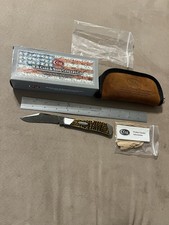 2013 CASE XX Tony Bose Collaboration TB612008 DAMASCUS Arkansas Hunter Knife Box picture