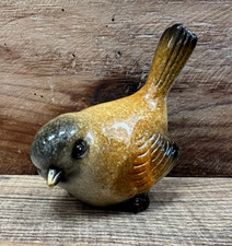 Bird Brown Resin Figurine 3.5