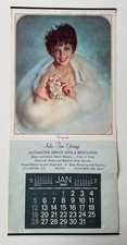 Vintage 1969 Zoe Mozert Exquisite Calendar Auto Inn Garage South Bend IN picture