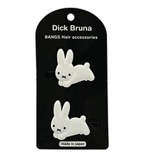 Miffy Dick Bruna Hair Clip Accessory Die cut Rabbit Japan Licensed Shobido picture