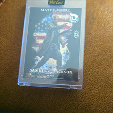 Wild Card Matte Metal Samuel L. Jackson America 250 Card MMEB0F2-SJ picture