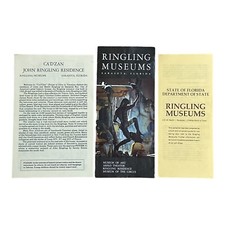 Vintage Ca'D'Zan John Ringling Residence Ringling Museum Travel Tourist Brochure picture