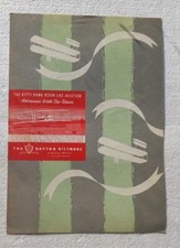 Vintage 1954 Dayton Biltmore Hotel Kitty Hawk Room Restaurant Dinner Menu picture
