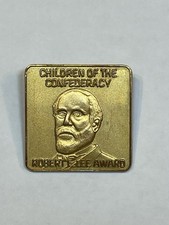 CofC Children Robert E Lee Award GF UDC United Daughters of the Confederacy Pin picture