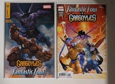 FANTASTIC FOUR/GARGOYLES #1 (2025) NM-/VF+ MAIN CVR SET DYNAMITE/MARVEL COMICS picture