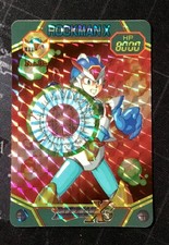 Carddass Mega Man X holo foil card #85 Bandai 1995 Capcom Rock Man X picture