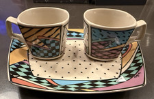 Rosenthal FLASH Dream Team Espresso Set 1980s Dorothy Hafner NIB picture
