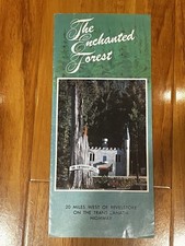 VTG 1970s Enchanted Forest Revelstoke BC Canada Travel Brochure Map Fairy Tale picture