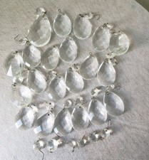 Lot of Vintage Crystal Loose Prisms picture