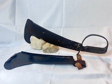 Vtg Woodman's Pal 280 Cane Machete W/ Metal Sheath Guard Victor Tool Co . PA USA picture