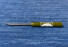 Vintage Taft California Advertising Mini Screwdriver Morton Construction 103B picture