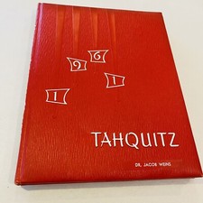 1961 Tahquitz High School Yearbook  Hemet High School California Vintage picture