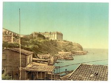 Chateau du Pharo, Old Harbor Vieux Port, Marseilles, France c1900 OLD PHOTO picture