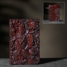 Vintage Retro Guan Yu Creative Wooden Lighter picture