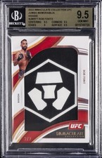 2022 IMMACULATE COLLECTION UFC JUMBO MEMORABILIA HOODIE/2 ROB FONT BGS 9.5 picture