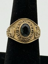 Vint 1967 Diegas & Clust 10K Gold Pentucket Regional Sachem Indian Class Ring 7 picture