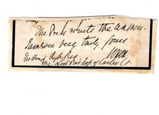 Samuel Wilberforce (1805-1873) Signed Clip / Autograph picture