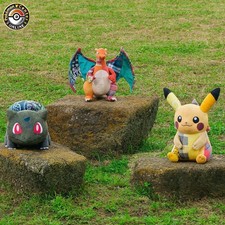 Sean Wotherspoon x Pokemon Center Plush Set Charizard Pikachu Bulbasaur 3PC U.S. picture