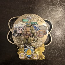 NYPD Challenge Coin Teenage Mutant Ninja Turtles Leonardo(Queens) picture